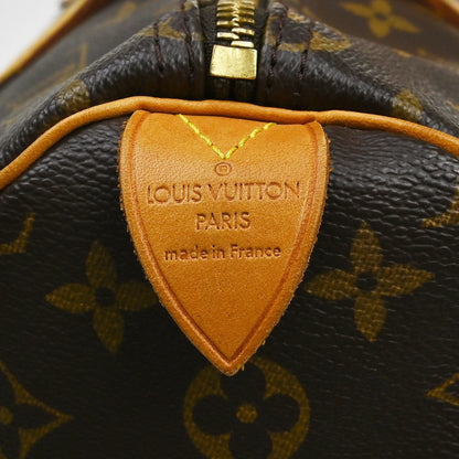 Louis Vuitton Speedy Monogram Canvas, Brown, Canvas, Handbag