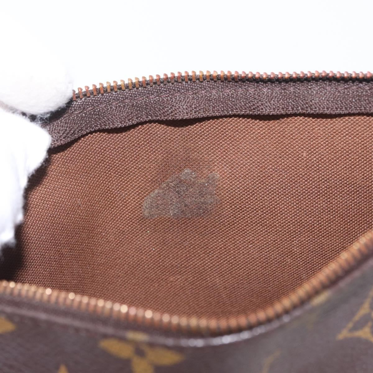 Louis Vuitton Pochette Accessoires Monogram Canvas, Brown, Canvas, Clutch