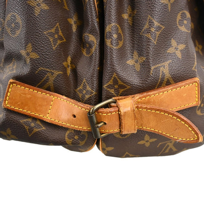 Louis Vuitton Saumur Monogram, Brown, Canvas, Shoulder Bag
