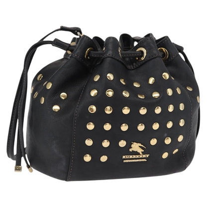 Burberry Blue Label Leather, Black, Leather, Shoulder Bag