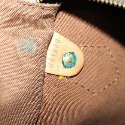 Louis Vuitton Speedy Handbag Monogram Canvas, BROWN, CANVAS, Handbag