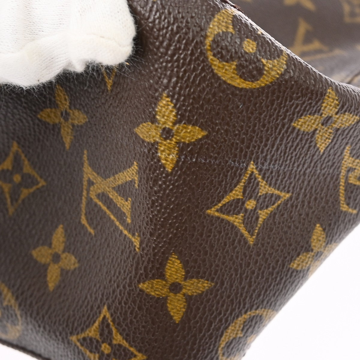 Louis Vuitton Looping Monogram Canvas, Brown, Canvas, Handbag