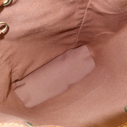 Louis Vuitton Vintage Montsouris Monogram Canvas, Brown, Canvas, Backpack