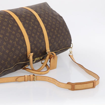 Louis Vuitton Keepall Bandouliere Monogram Canvas, Brown, Canvas, Travel Bag