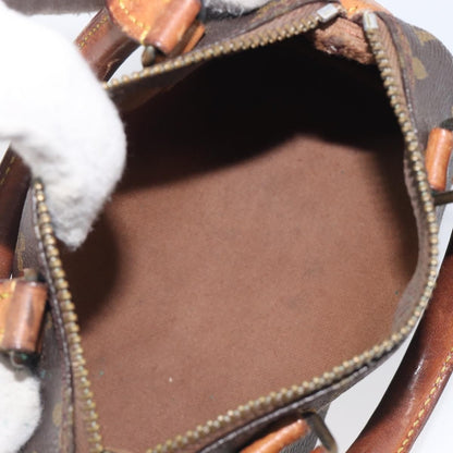 Louis Vuitton Speedy Mini HL Monogram Canvas, Brown, Canvas, Handbag