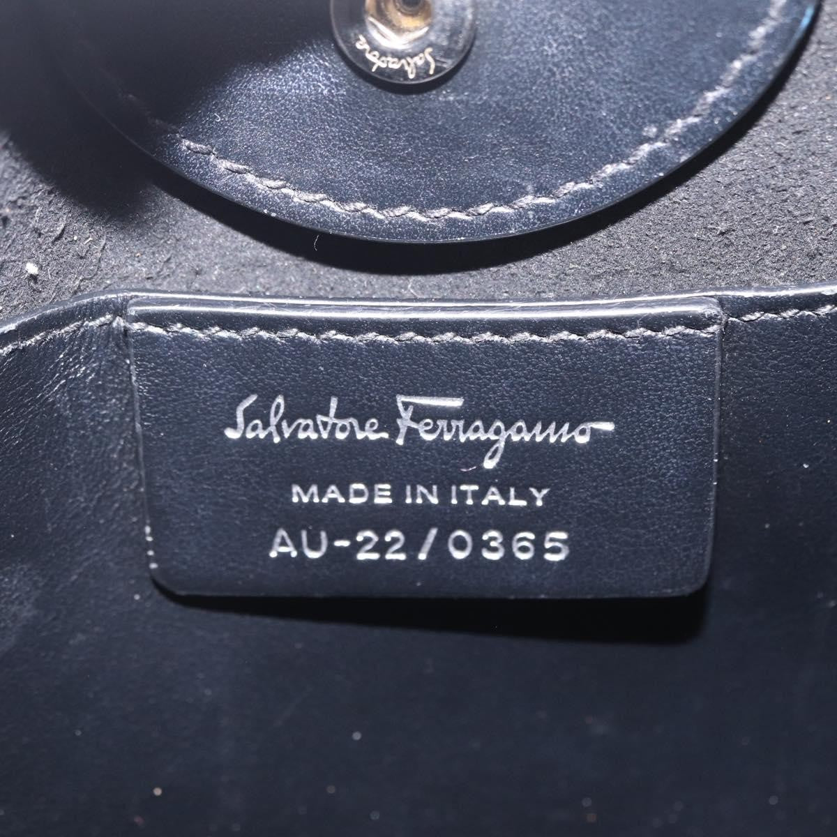 Salvatore Ferragamo Convertible Crystal Embellished Leather, Black, Leather, Tote Bag