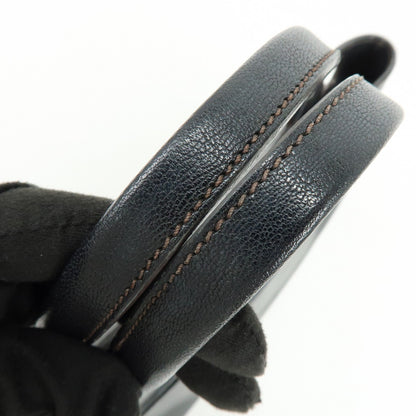 Cartier Marcello Leather, Black, Leather, Handbag