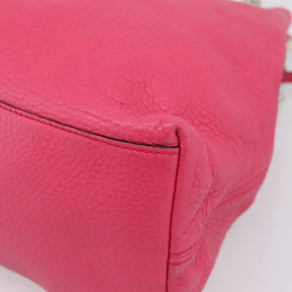 Gucci Soho Chain Strap Leather, Pink, Leather, Shoulder Bag