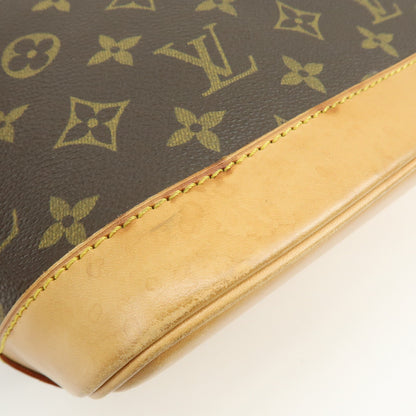 Louis Vuitton Alma Monogram Canvas, Brown, Canvas, Handbag
