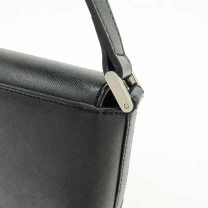 Burberry Shoulder Bag Leather, Black, Leather, Shoulder Bag