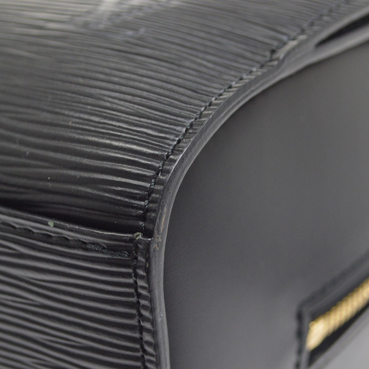 Louis Vuitton Pont Neuf Epi Leather, Black, Leather, Handbag