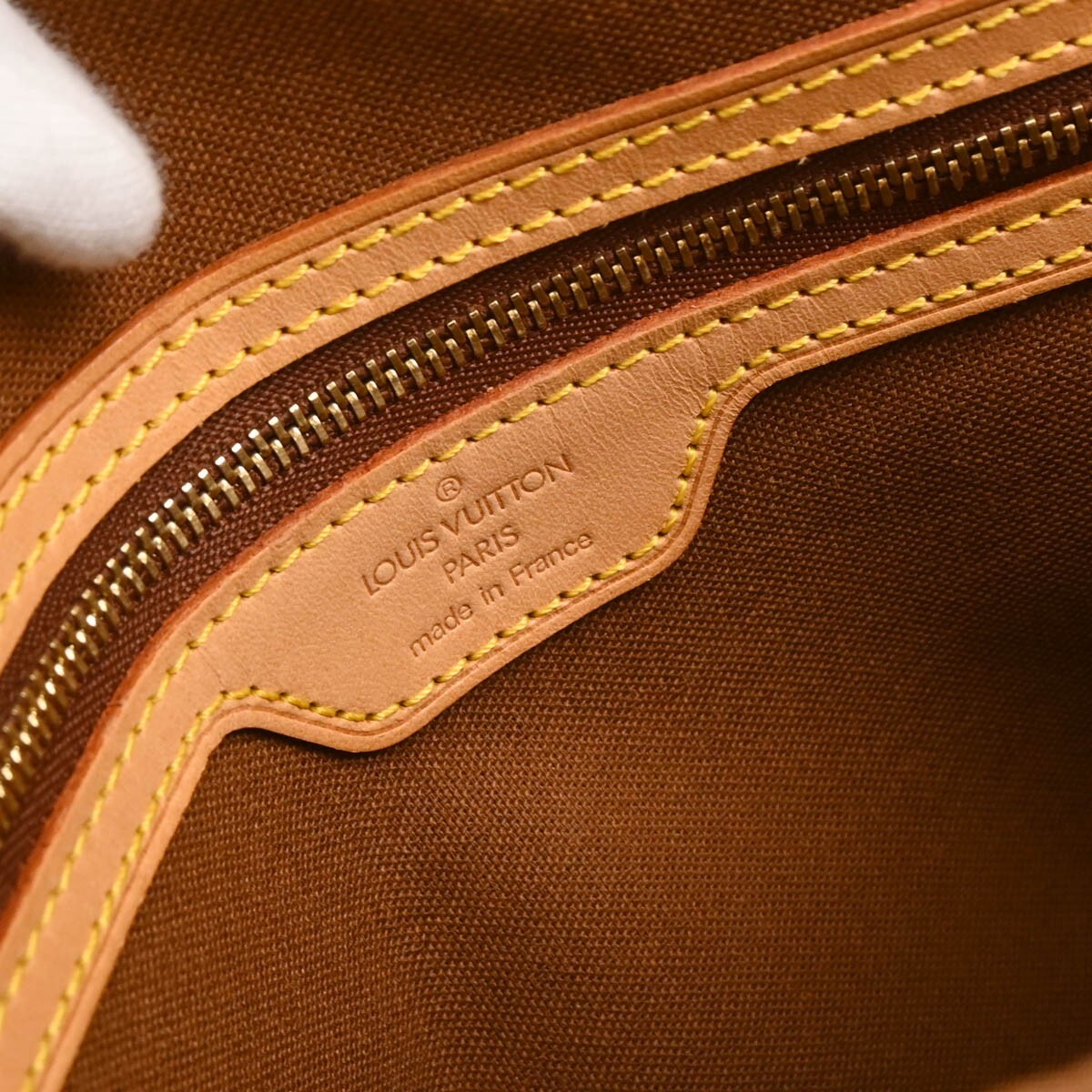 Louis Vuitton Looping Monogram Canvas, Brown, Canvas, Handbag