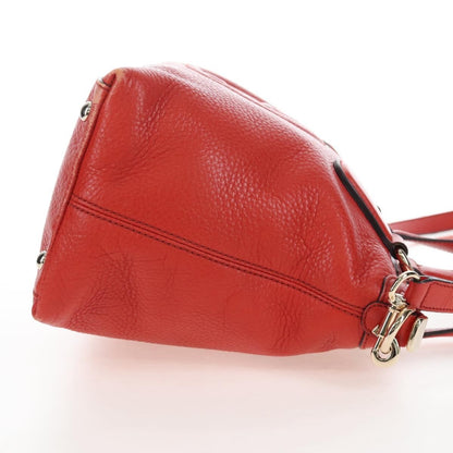 Gucci Soho Convertible Soft Top Handle Leather, Orange, Leather, Handbag