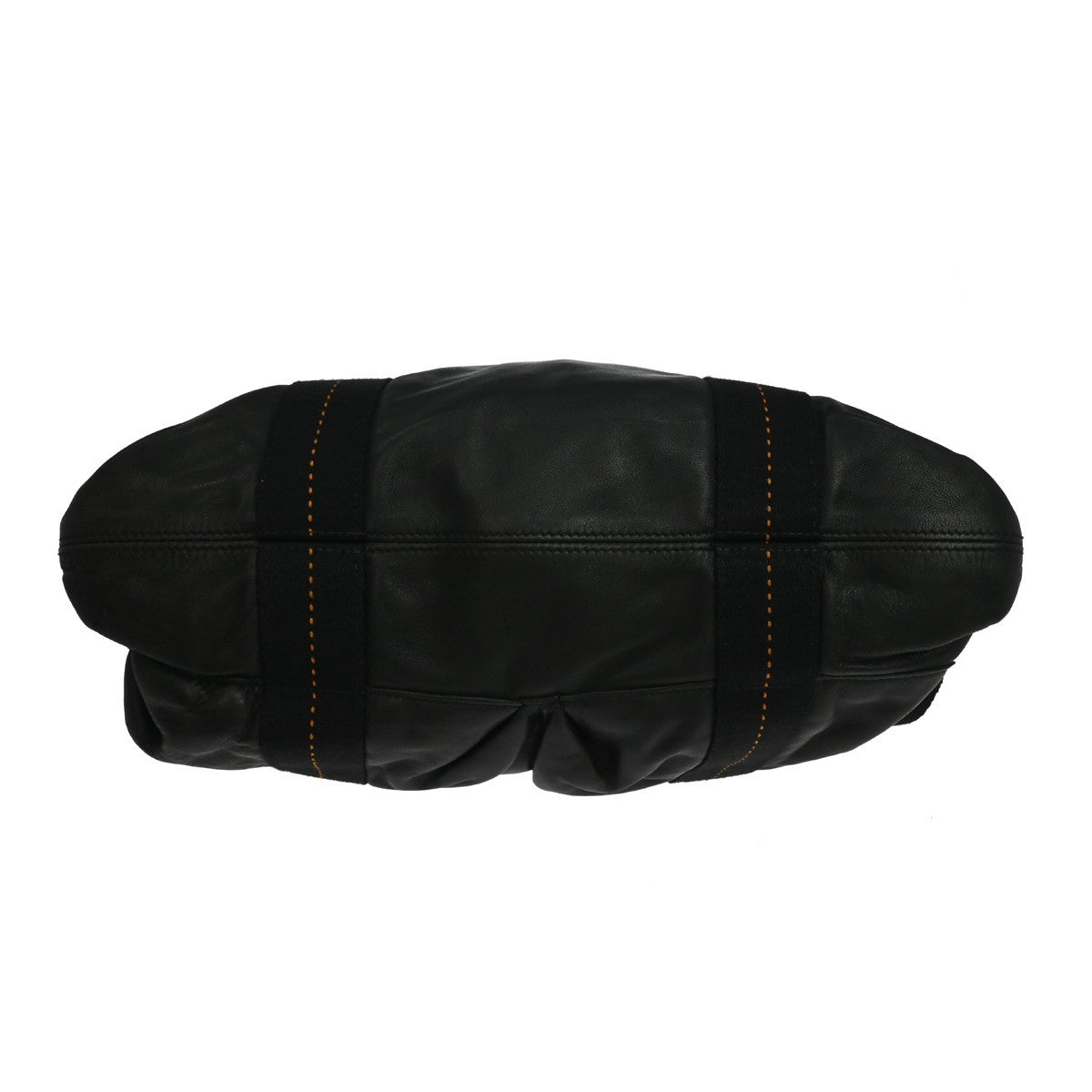 Hermes Caravan Leather, Black, Leather, Tote Bag