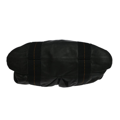 Hermes Caravan Leather, Black, Leather, Tote Bag