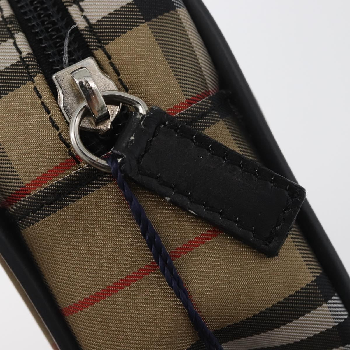 Burberry Nova Check Nylon, Beige, Nylon, Handbag