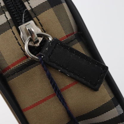 Burberry Nova Check Nylon, Beige, Nylon, Handbag