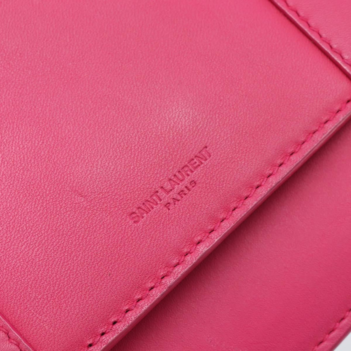 Saint Laurent Betty Leather, Pink, Leather, Handbag