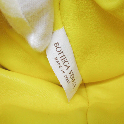 Bottega Veneta The Wave Twisted Chenille, Yellow, Textile, Clutch