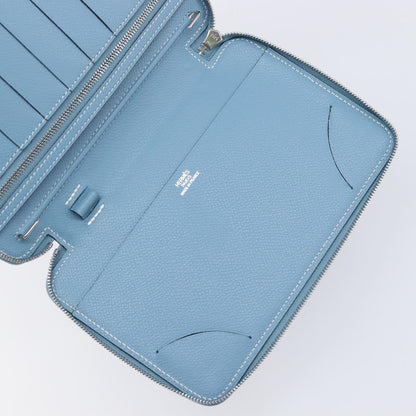 Hermes Vision II Agenda Epsom, Blue, Leather, Wallet