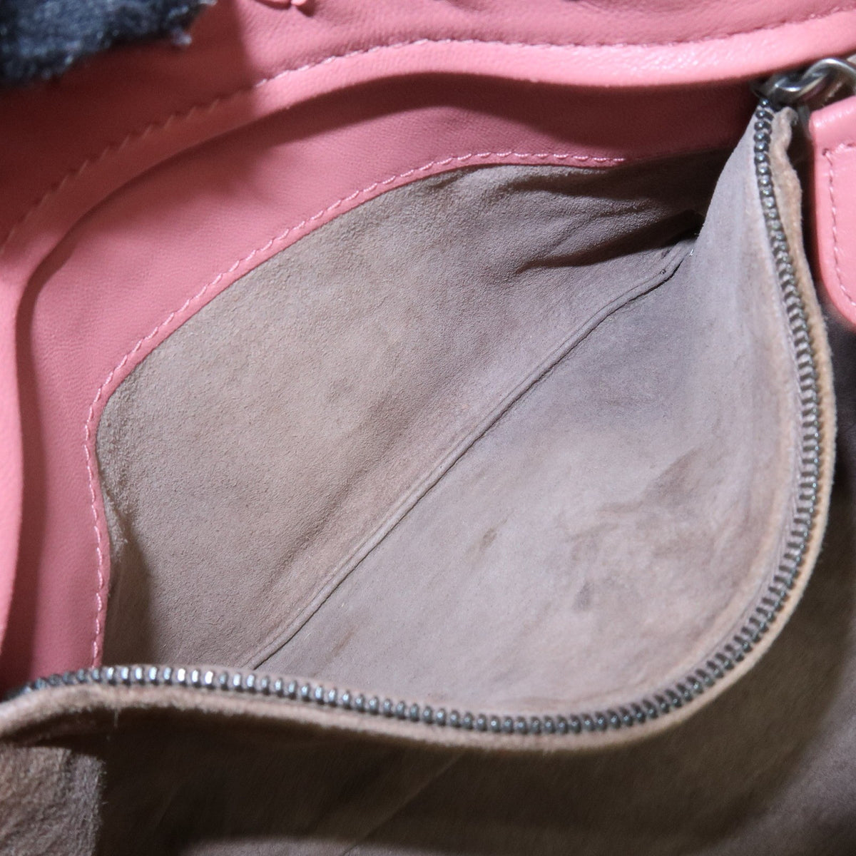 Bottega Veneta Bella Intrecciato Nappa, Pink, Leather, Tote Bag