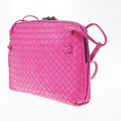 Bottega Veneta Nodini Intrecciato Nappa, Pink, Leather, Crossbody Bag