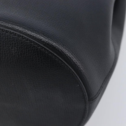 Burberry Lorne Bucket Leather, Black, Leather, Handbag