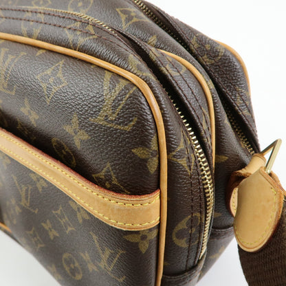 Louis Vuitton Reporter Monogram Canvas, Brown, Canvas, Shoulder Bag