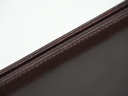Salvatore Ferragamo Vintage Gancini Chain Leather, Burgundy, Leather, Shoulder Bag