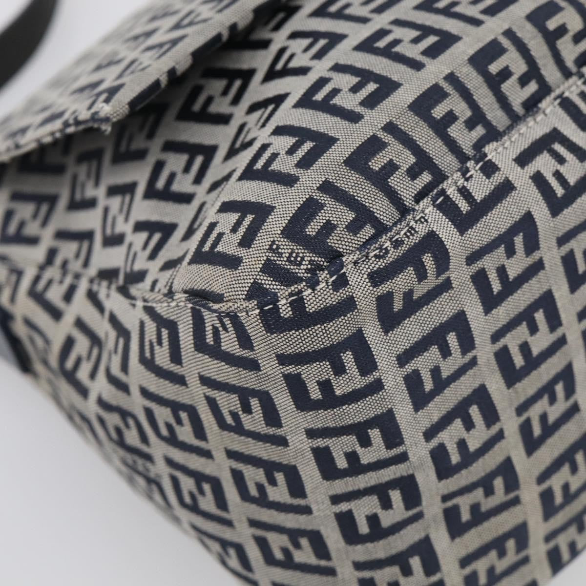 Fendi Fendi mamma baguette Monogram Canvas, Navy, Canvas, Handbag