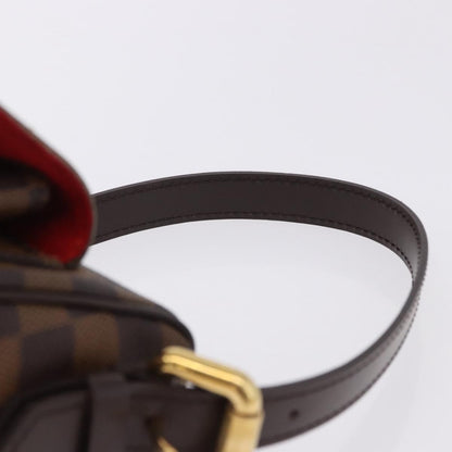 Louis Vuitton Ravello Damier Ebene, Brown, Canvas, Shoulder Bag