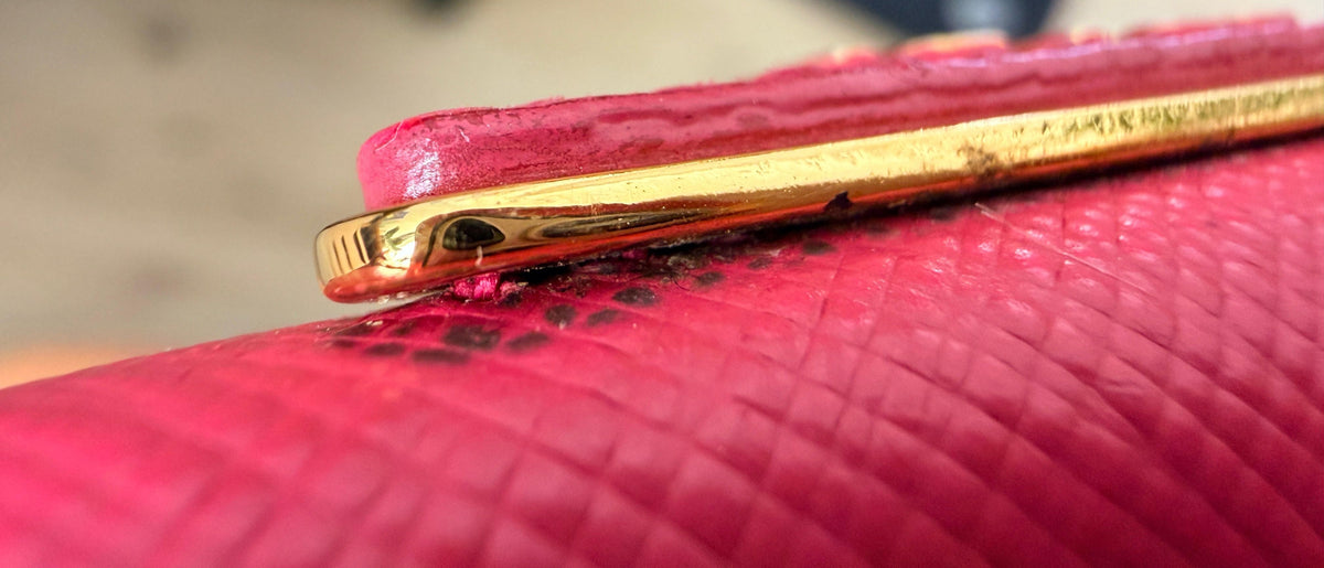 Prada Bowler Perforated Saffiano Leather, Pink, Leather, Handbag