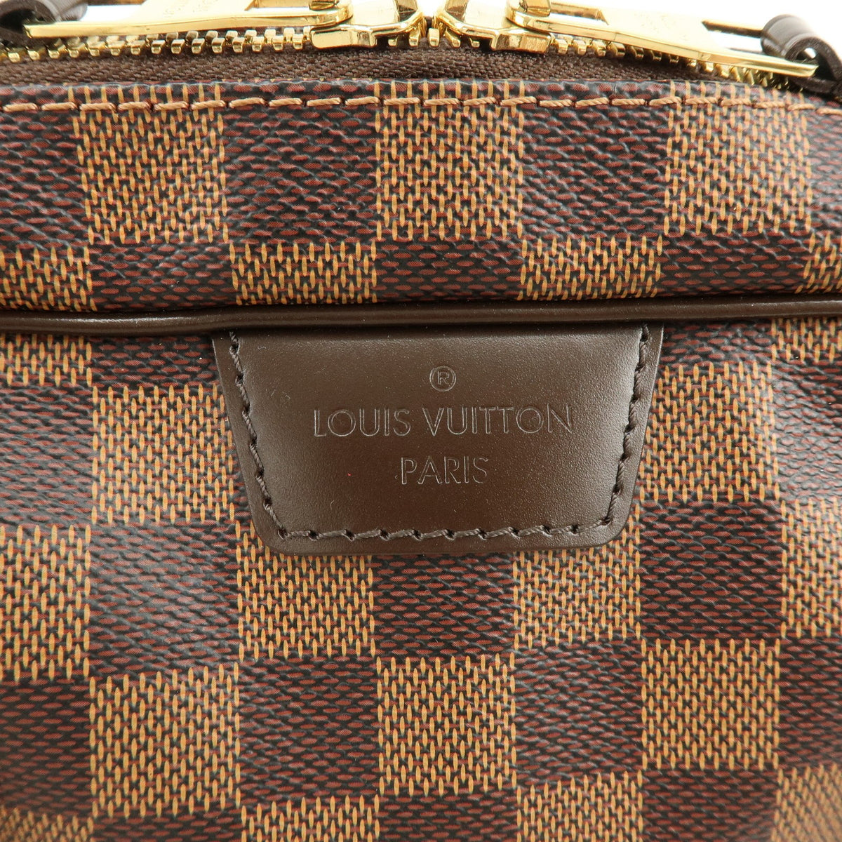 Louis Vuitton Rivington Satchel Damier, Brown, Canvas, Handbag