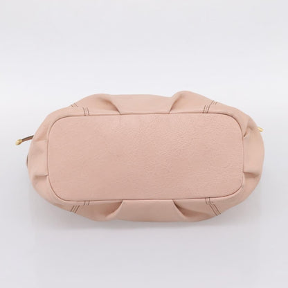 Burberry Blue Label Leather, Pink, Leather, Shoulder Bag