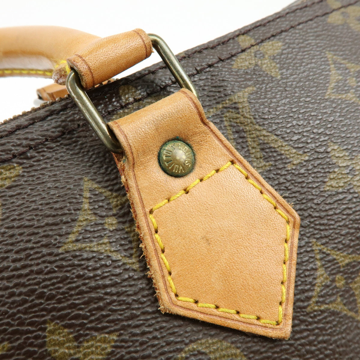 Louis Vuitton Speedy Monogram Canvas, Brown, Canvas, Handbag