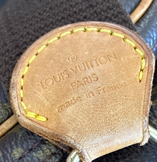 Louis Vuitton Reporter Monogram Canvas, Brown, Canvas, Handbag