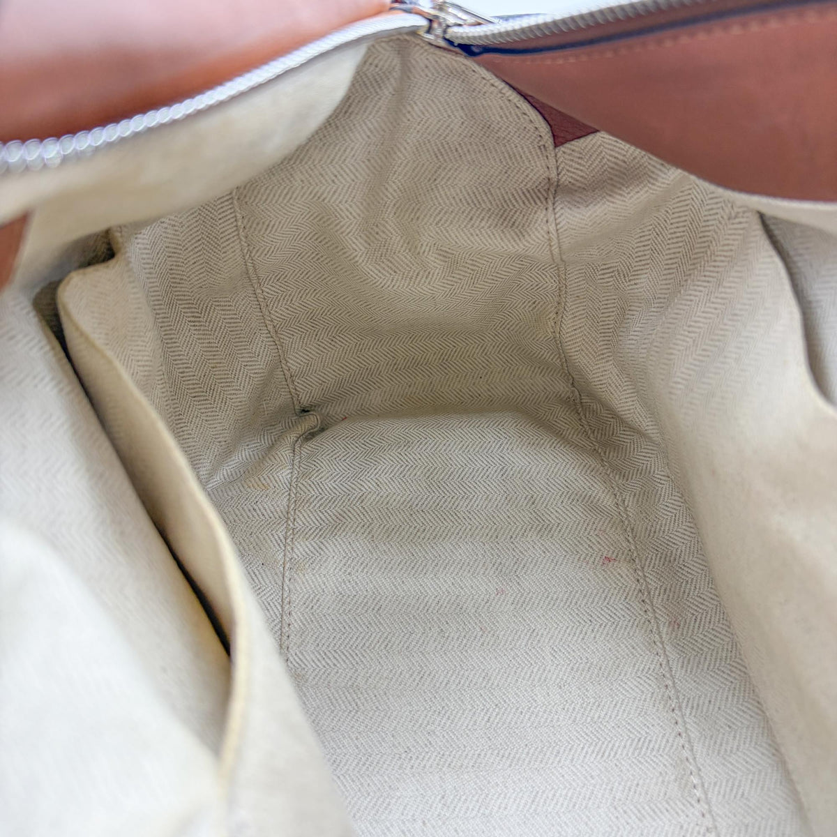 Loewe Puzzle Leather, Brown, Leather, Handbag