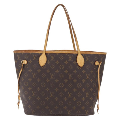 Louis Vuitton Neverfull Monogram Canvas, Brown, Canvas, Tote Bag