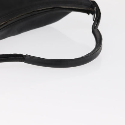 Gucci Vintage Interlocking G Flap Shoulder Bag Leather, BLACK, LEATHER, Shoulder bag