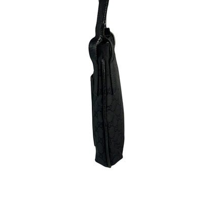 Louis Vuitton, Black, Leather, shoulder
