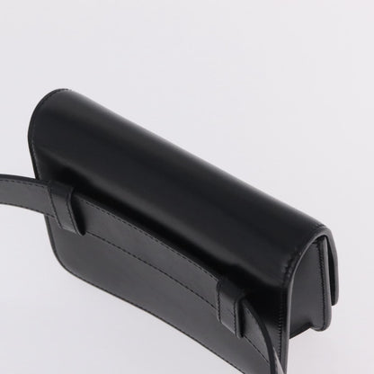 Burberry TB Belt Leather, Black, Leather, Clutch