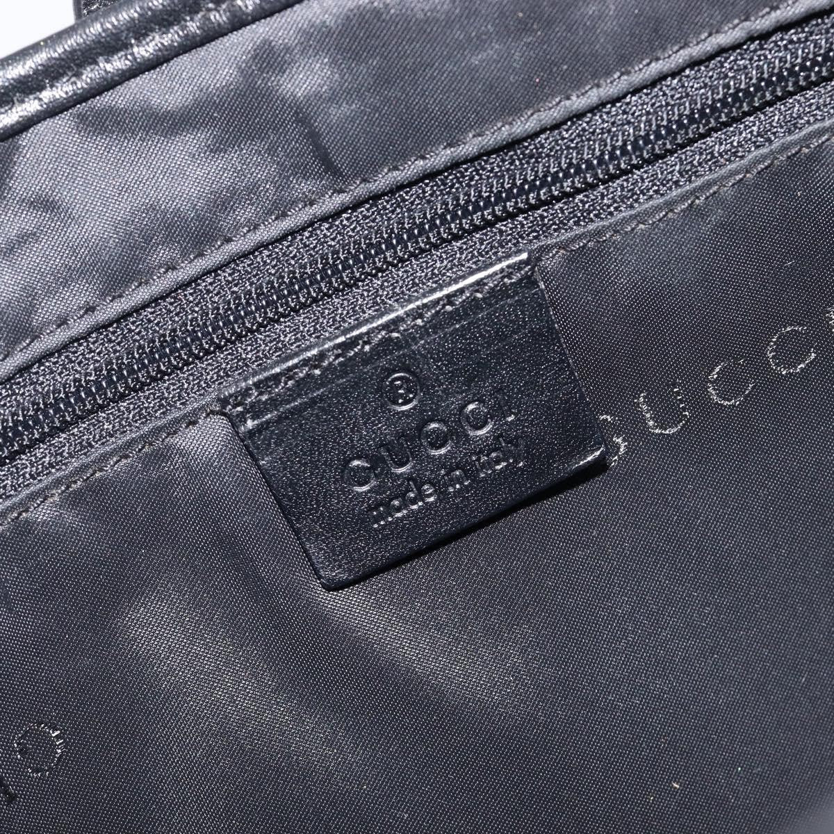 Gucci Vintage Jackie Shoulder Velvet and Leather, Black, Velvet, Handbag