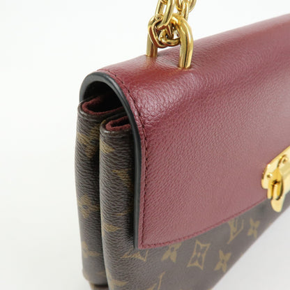 Louis Vuitton Saint Placide Monogram Canvas and Leather, Brown, Canvas, Handbag