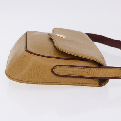 Cartier Must de Cartier Leather, Beige, Leather, Shoulder Bag