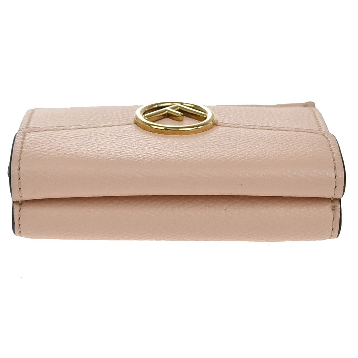 Fendi F is Fendi Trifold Leather, Pink, Leather, Card Holder