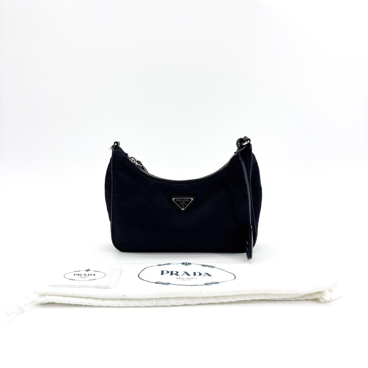 Prada Re-Edition 2005 Tessuto, Black, Nylon, Shoulder Bag