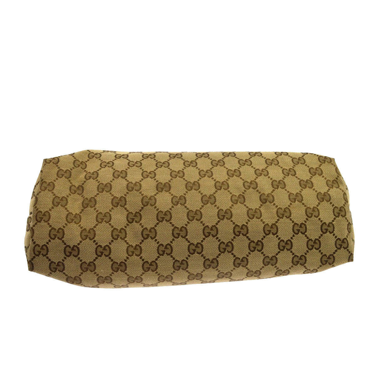 Gucci Web Zip GG Canvas, Beige, Canvas, Crossbody Bag