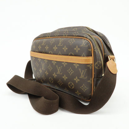 Louis Vuitton Reporter Monogram Canvas, Brown, Canvas, Shoulder Bag