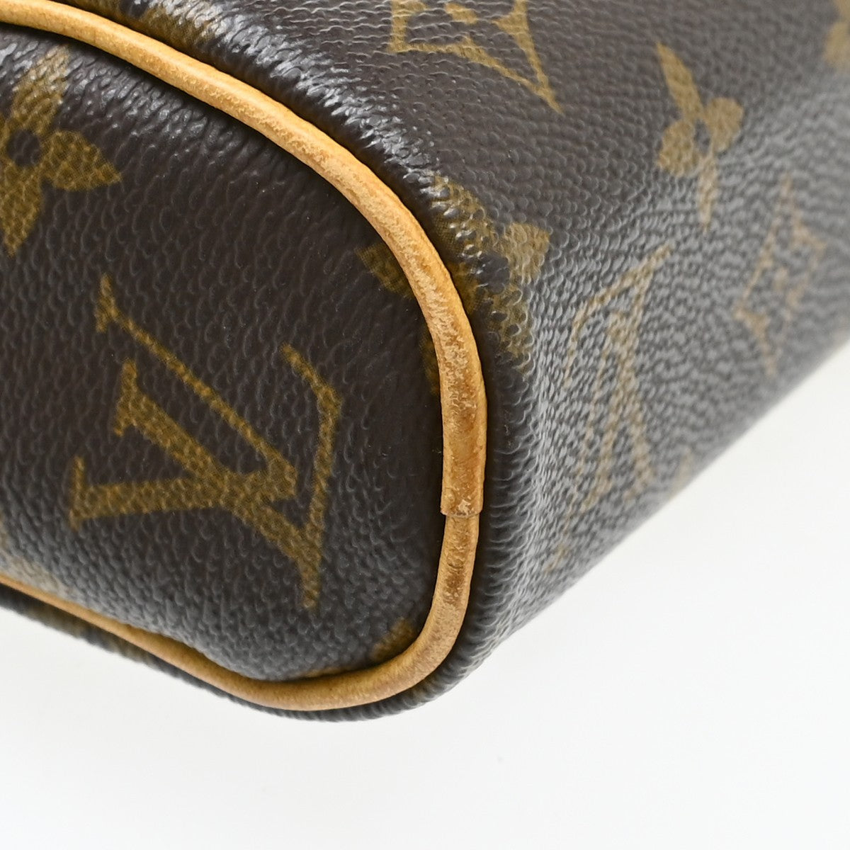 Louis Vuitton Sonatine Monogram Canvas, Brown, Canvas, Handbag