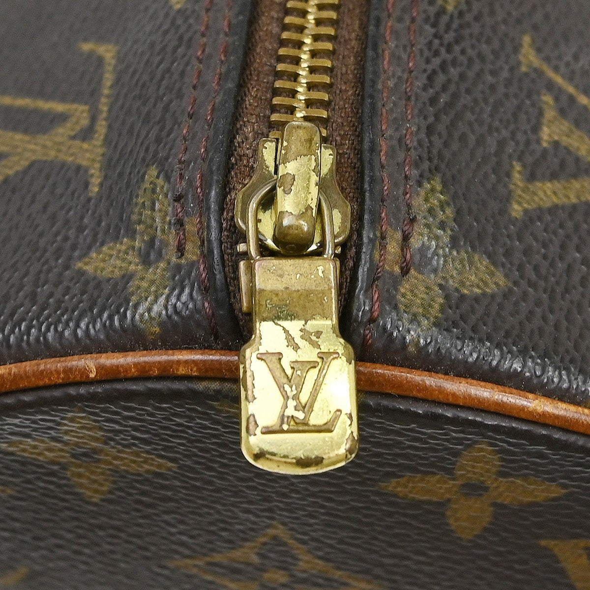 Louis Vuitton Papillon Monogram Canvas, Brown, Canvas, Handbag